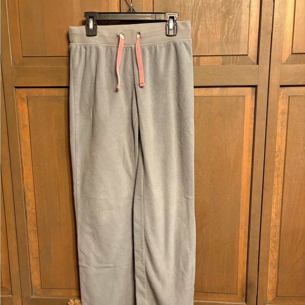 Cozy Gray Sweatpants with Pink Drawstring